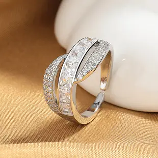 Women's Green Emerald Diamond Ring with Red & Purple Stones — feature 7