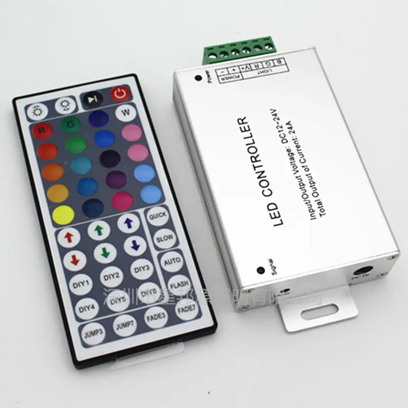 LED24A 44 Key RGB Light Controller with Dimmer 12V24V - Image 3