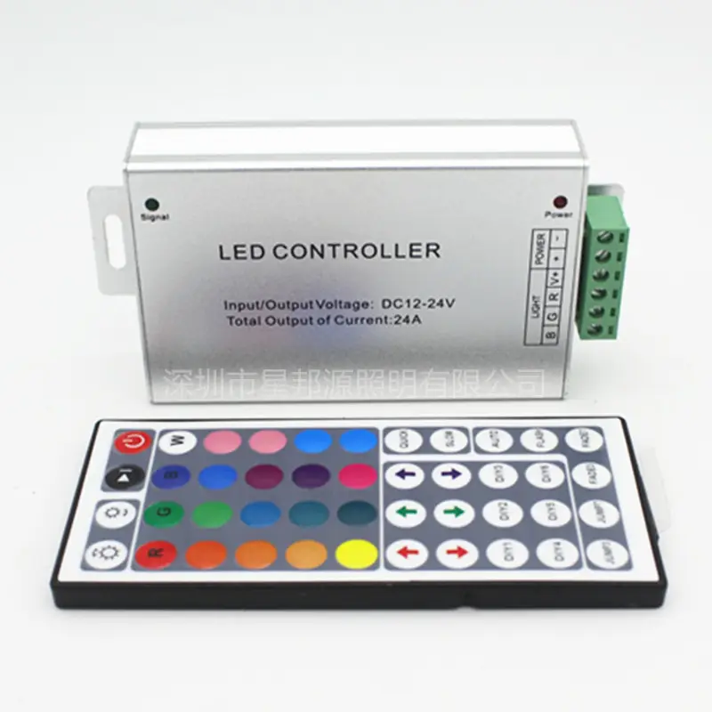LED24A 44 Key RGB Light Controller with Dimmer 12V24V - Image 5