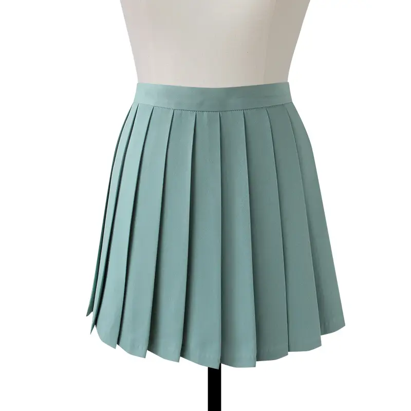 Blue Pleated Japanese JK Uniform Skirt - Image 10