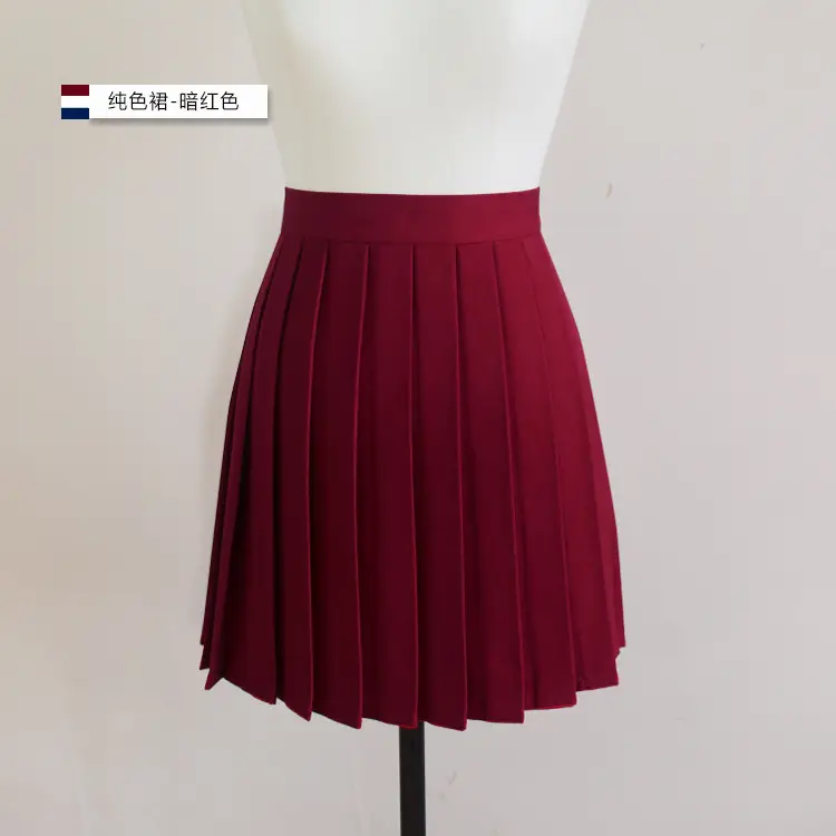 Blue Pleated Japanese JK Uniform Skirt - Image 18