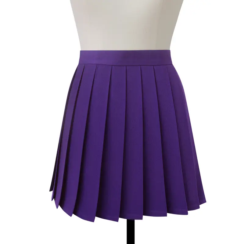 Blue Pleated Japanese JK Uniform Skirt - Image 24