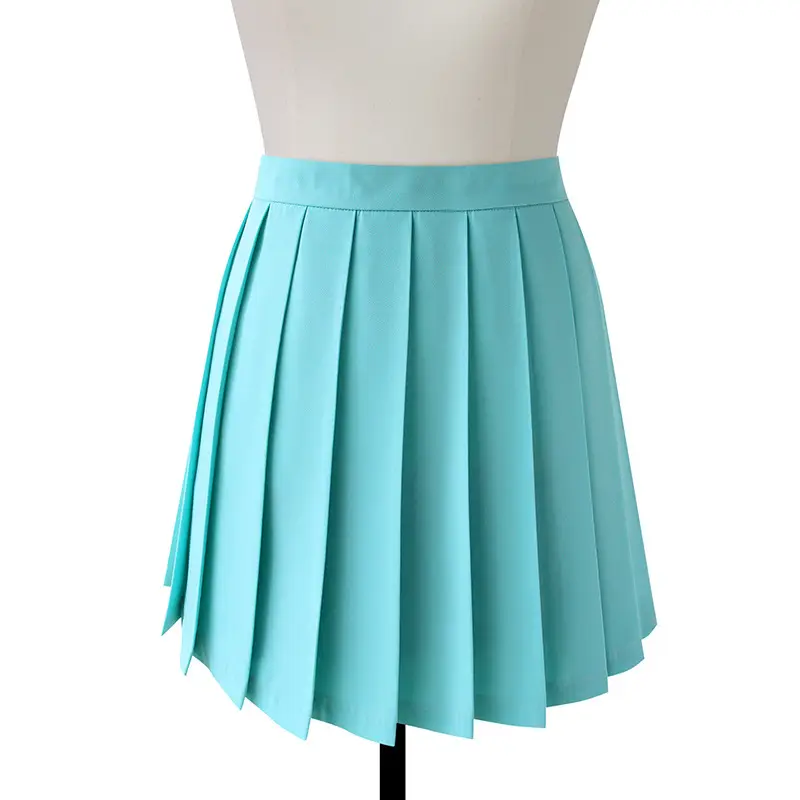 Blue Pleated Japanese JK Uniform Skirt - Image 25
