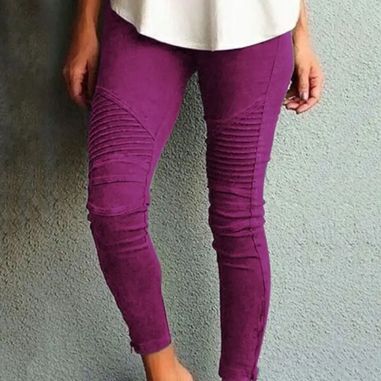 Women's Cross-Border Drawstring Lace-Up Pencil Pants Tan — feature 3