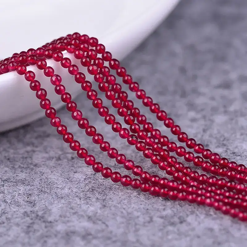 Pink Crystal Faceted Beads for DIY Jewelry
