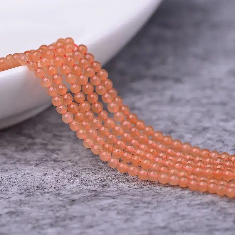 Pink Crystal Faceted Beads for DIY Jewelry