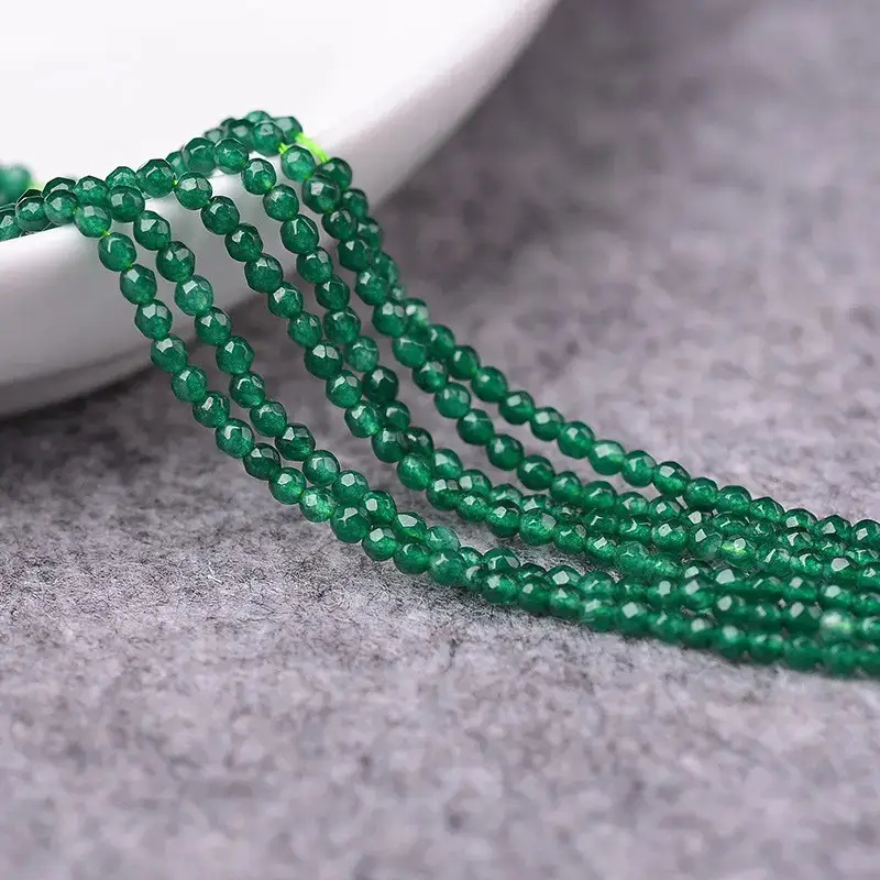 Pink Crystal Faceted Beads for DIY Jewelry