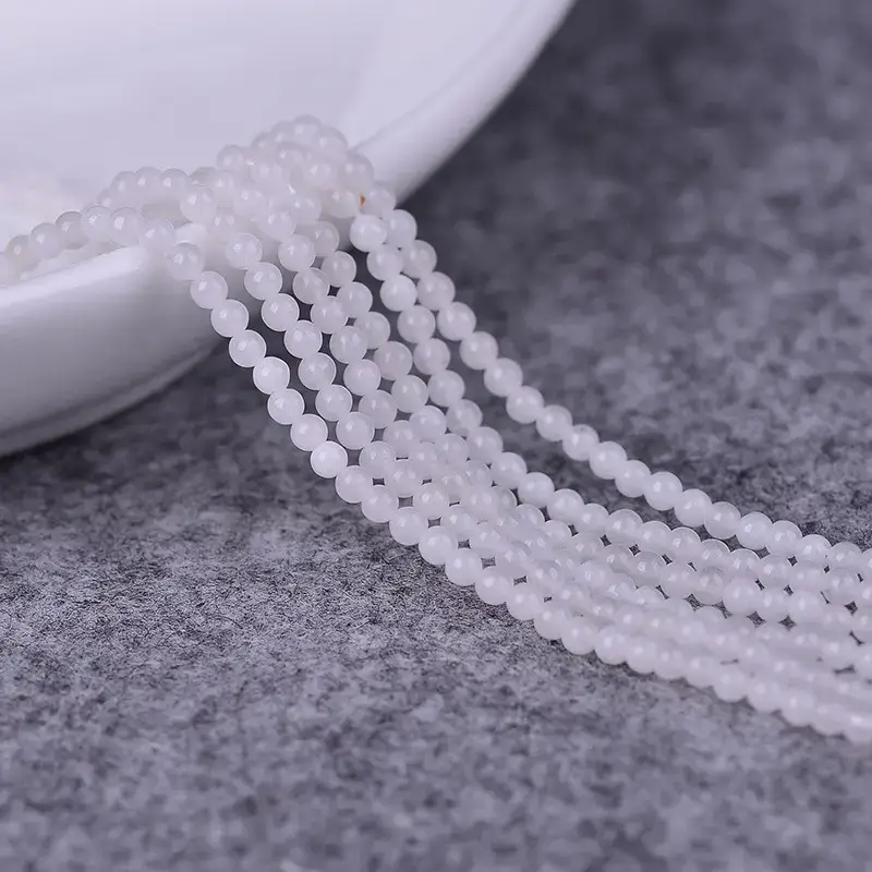 Pink Crystal Faceted Beads for DIY Jewelry