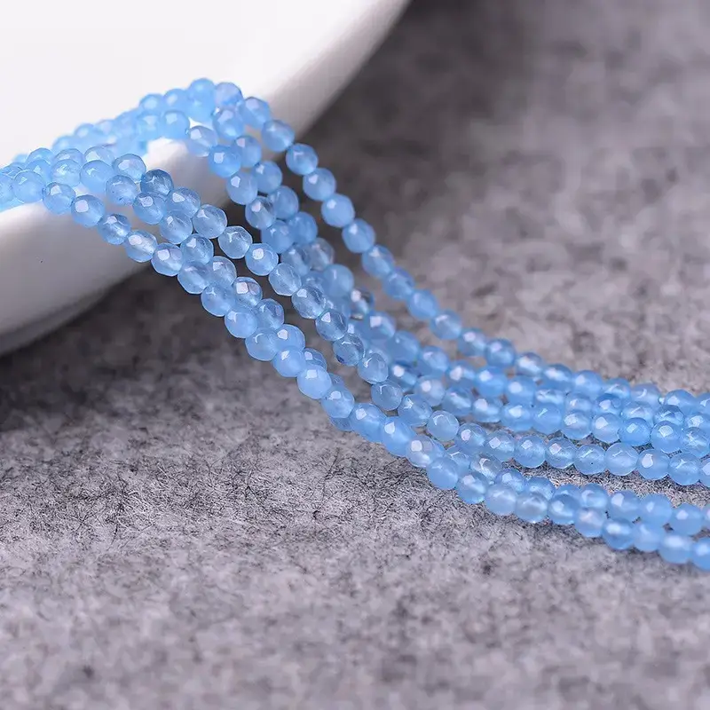 Pink Crystal Faceted Beads for DIY Jewelry