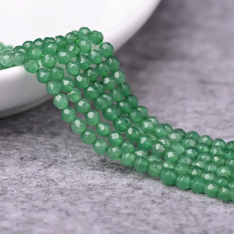 Pink Crystal Faceted Beads for DIY Jewelry