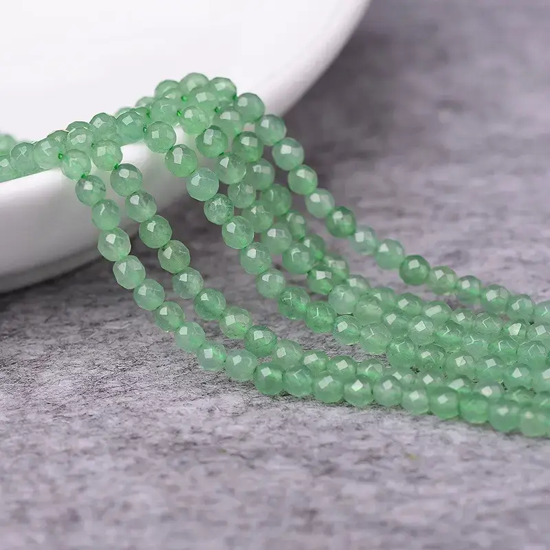 Pink Crystal Faceted Beads for DIY Jewelry