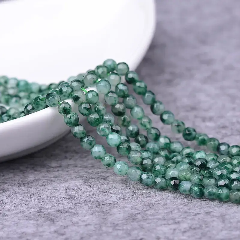 Pink Crystal Faceted Beads for DIY Jewelry