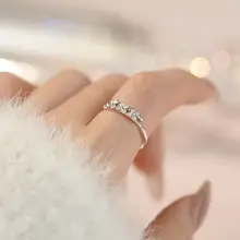 Japanese Korean Style Open Adjustable Joint Finger Ring Women's Creative Distinctive Small and Fresh Hollow Pattern — feature 18