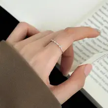 Japanese Korean Style Open Adjustable Joint Finger Ring Women's Creative Distinctive Small and Fresh Hollow Pattern — feature 4