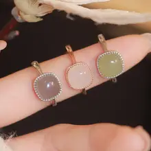 Japanese Korean Style Open Adjustable Joint Finger Ring Women's Creative Distinctive Small and Fresh Hollow Pattern — feature 8