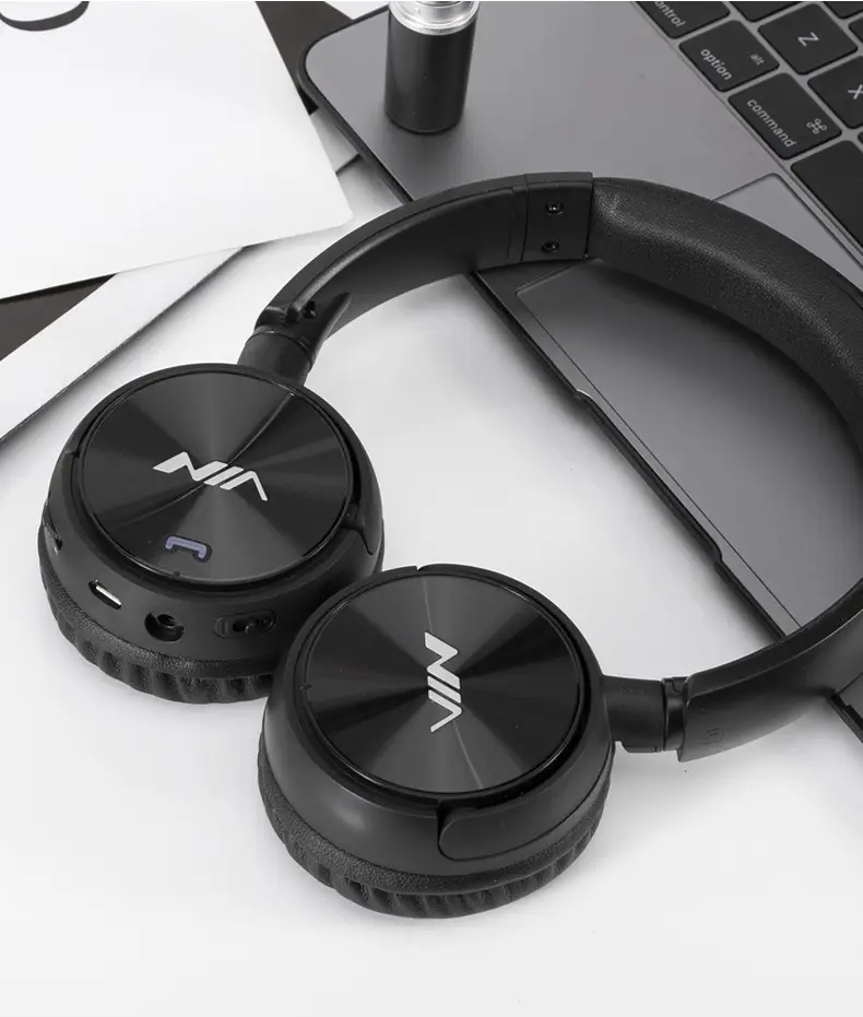 NIA-Q2 Pink Bluetooth Headset with Card Playback & APP Control — feature 14