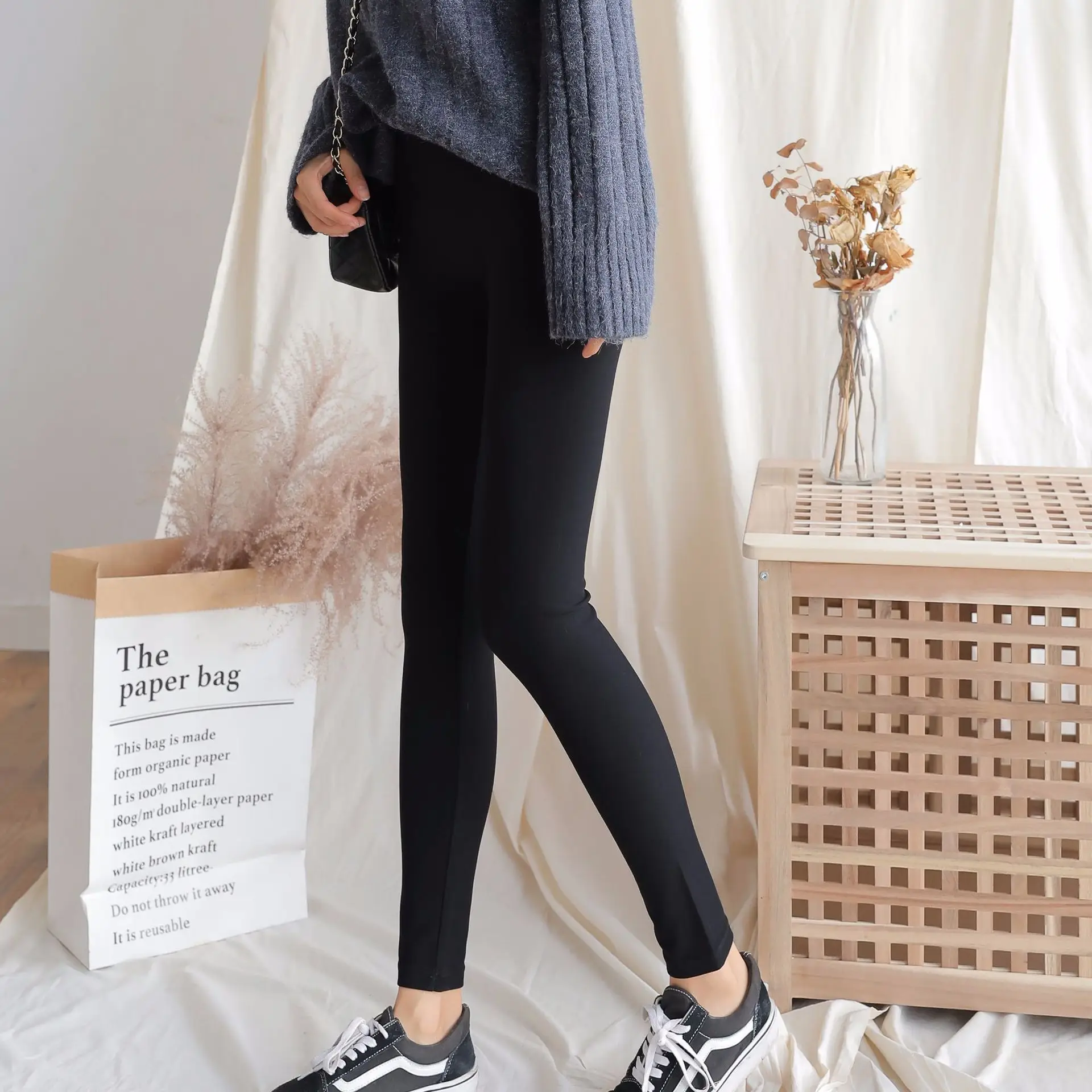 2025 Slim Fit Magic Pants Women Non Pilling High Elasticity - Image 7
