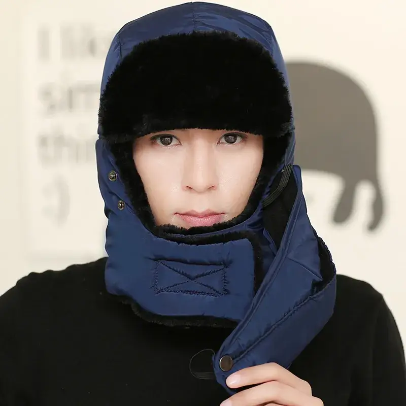 Winter Warm Head Cover with Face Mask for Men Women - Image 7