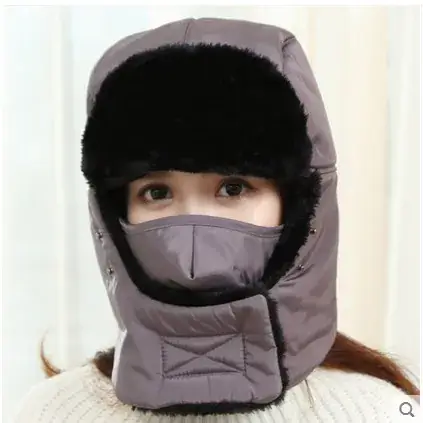 Winter Warm Head Cover with Face Mask for Men Women - Image 3