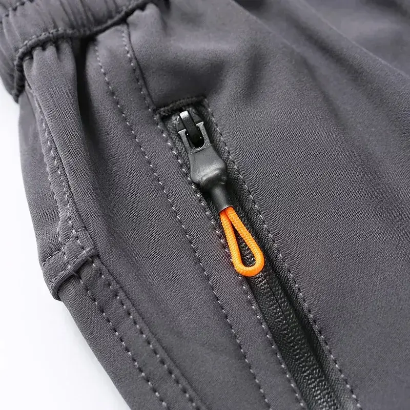 Boys Windproof Ski Pants Black Outdoor Wear - Image 7