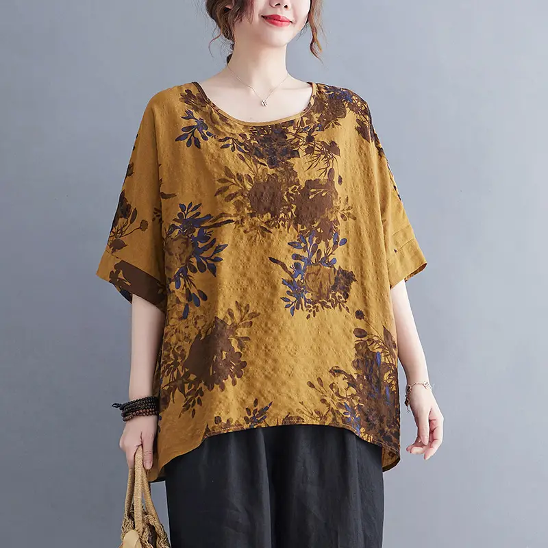Women's Striped Loose T-Shirt Summer Top - Image 8