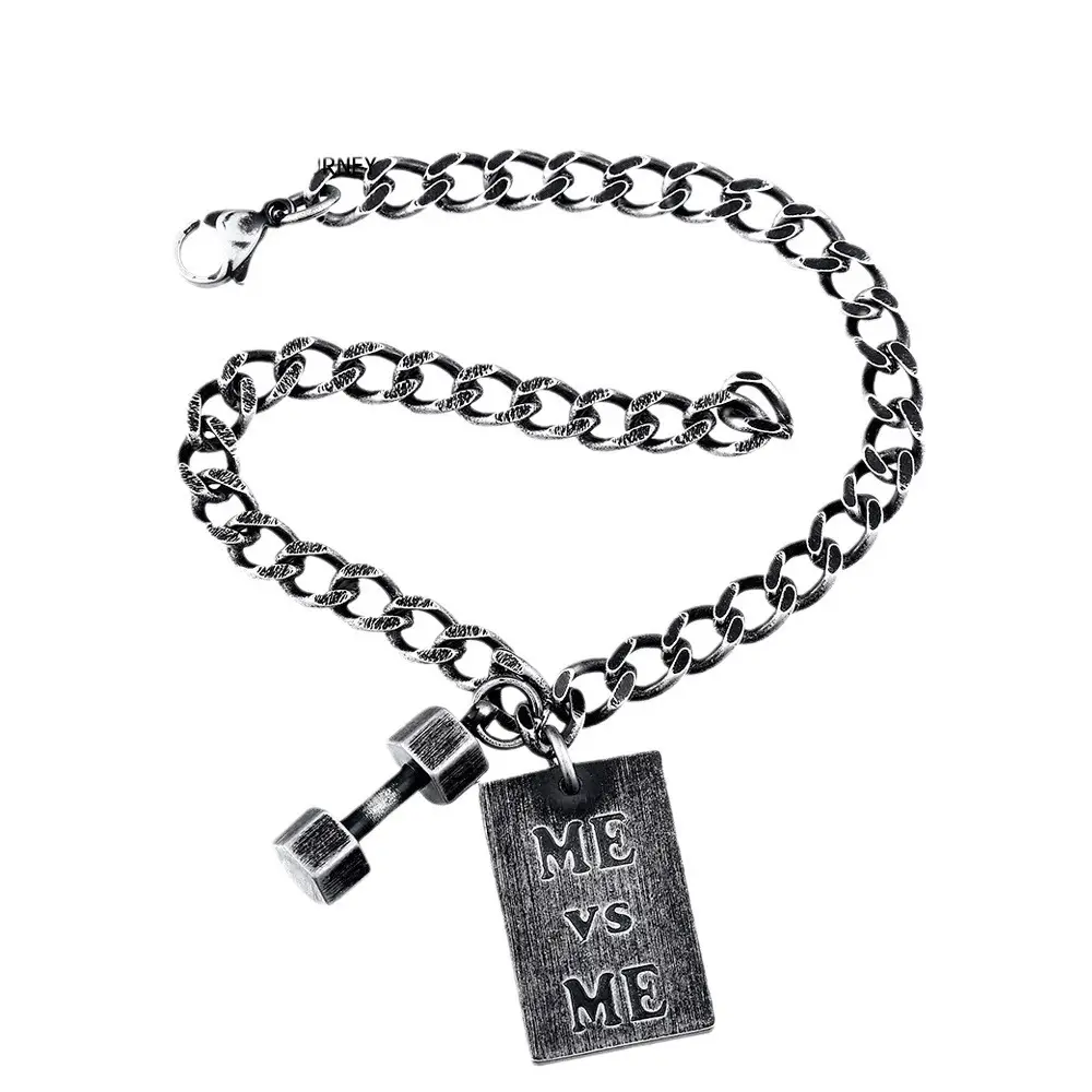 Beier Titanium Steel ME VS ME Bracelet for Men Women - Image 5