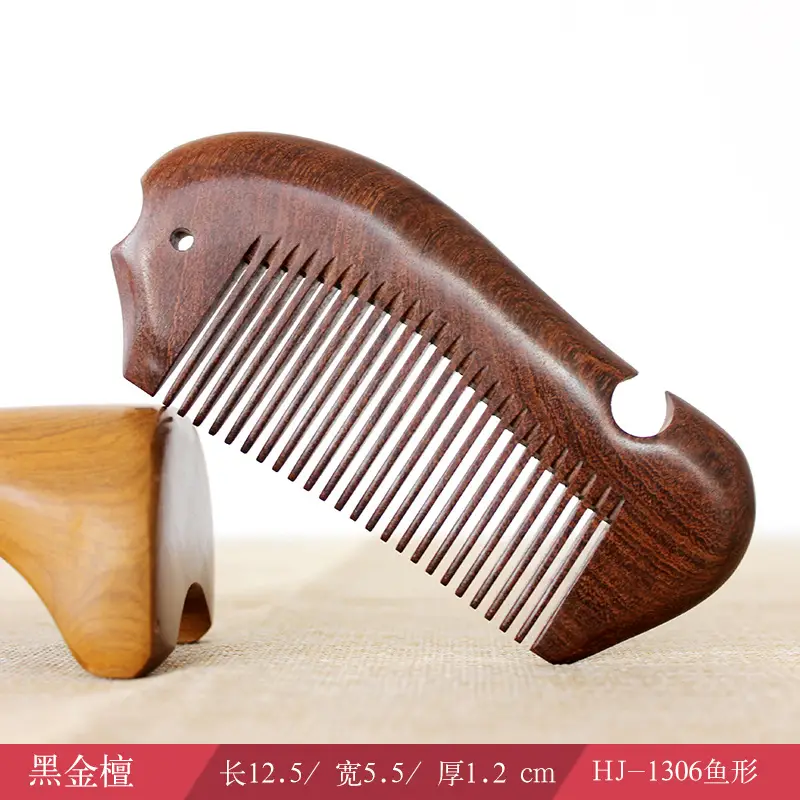 Wooden Hair Comb for Girls Gift Mother's Day