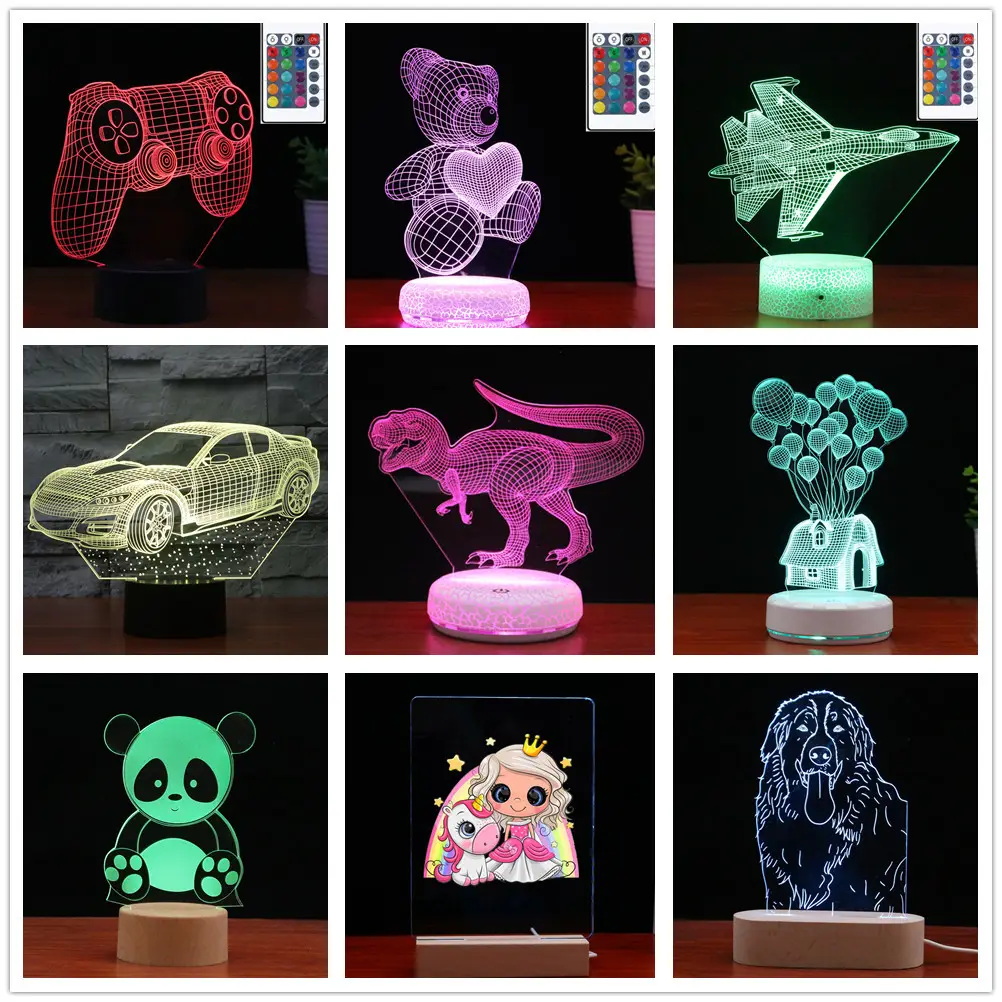 3D Beach Volleyball Touch Lamp for Bedroom - Image 14