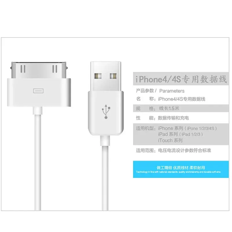 Apple 4.0 & 4.5V Charging Cable for iPhone 4 & 5 - Image 6