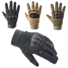 Outdoor Cycling Gloves Black Non-Slip Grip — feature 1