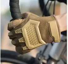 Outdoor Cycling Gloves Black Non-Slip Grip — feature 2