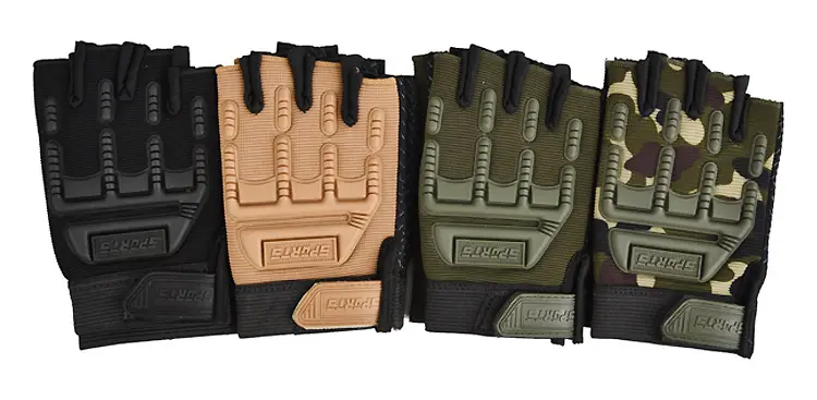 Outdoor Cycling Gloves Black Non-Slip Grip — feature 21