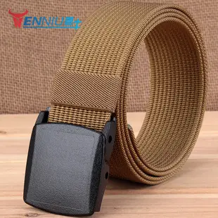 Ennius Youth Black Nylon Belt for Men with Automatic Buckle — feature 25