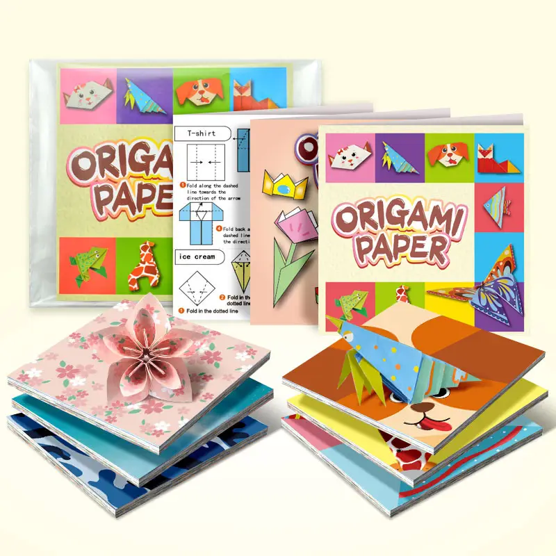 Hibiscus Origami Book for Kids 3D Fun DIY Craft - Image 11