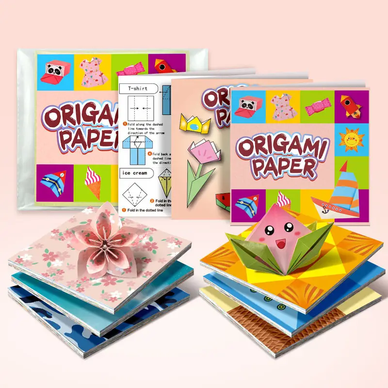 Hibiscus Origami Book for Kids 3D Fun DIY Craft - Image 12
