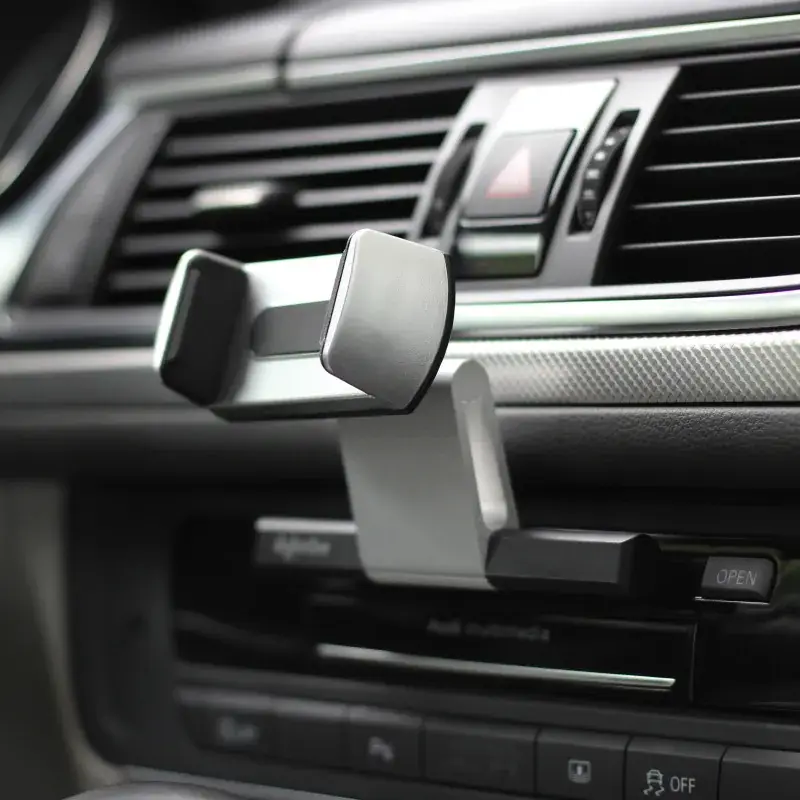 Cross-Crossing Phone Holder for Car with USB Port
