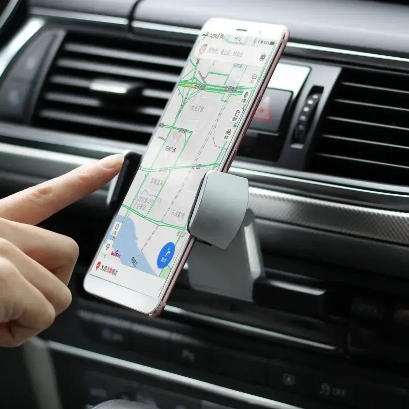 Cross-Crossing Phone Holder for Car with USB Port