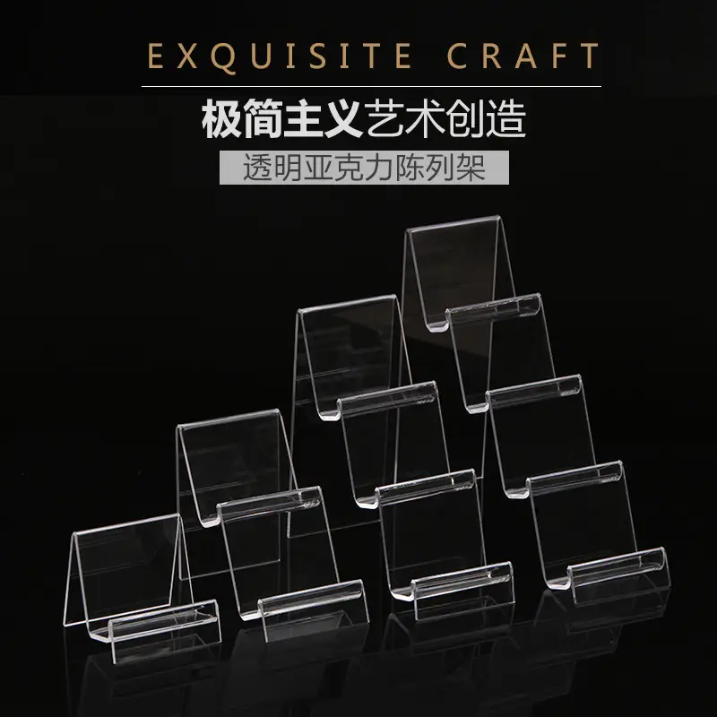 Multi-layer Transparent Acrylic Wallet Display Shelf for Women - Image 13