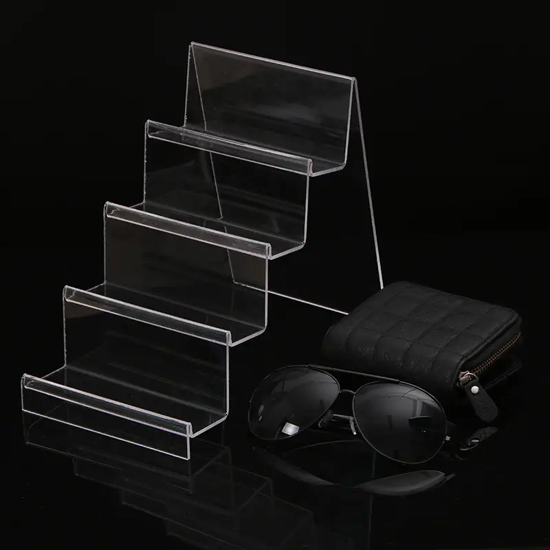 Multi-layer Transparent Acrylic Wallet Display Shelf for Women - Image 16