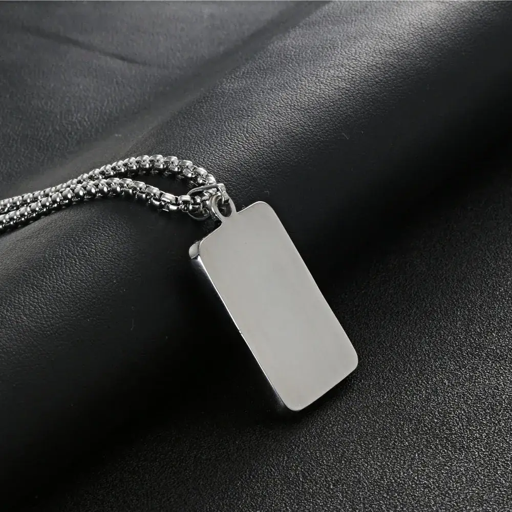 Titanium Steel Music Pendant 37mm Retro Design