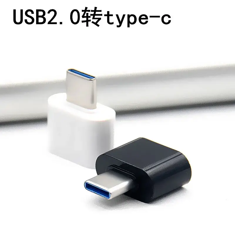 Android Otg Adapter USB 2.0 Micro Type C Black - Image 7