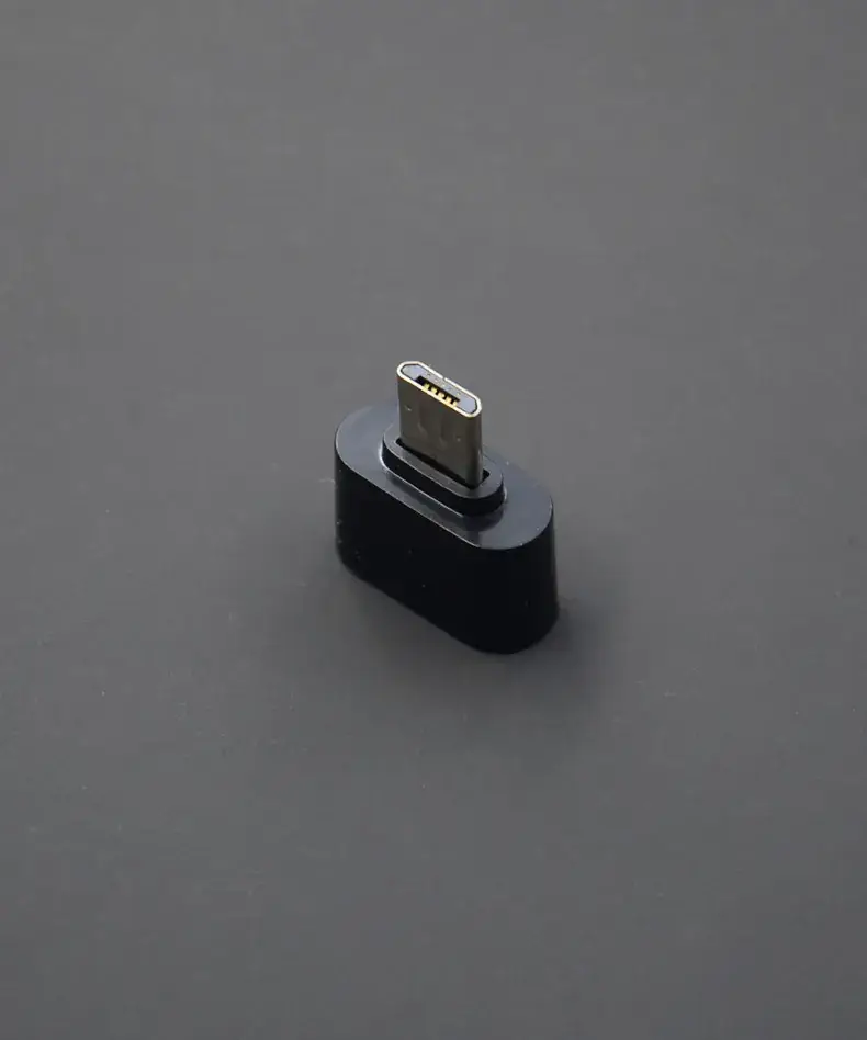 Android Otg Adapter USB 2.0 Micro Type C Black - Image 2