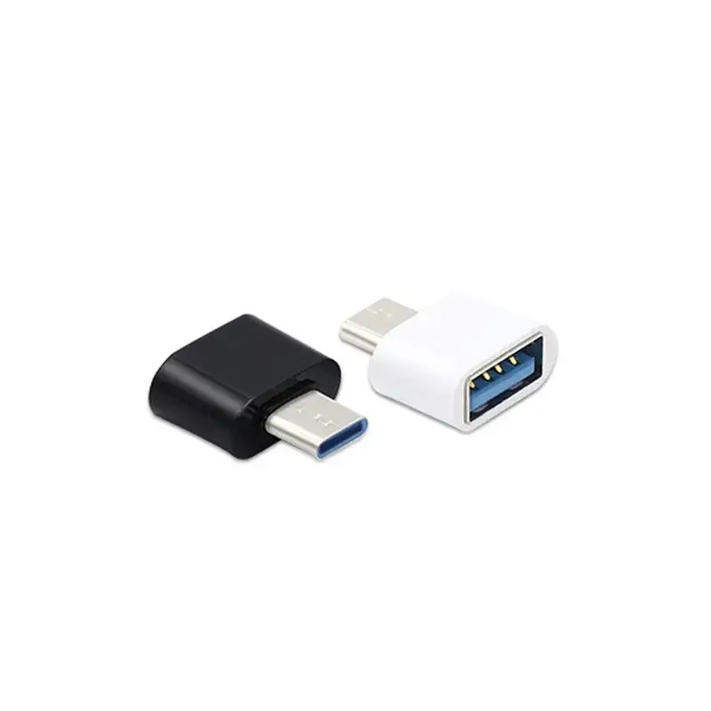 Android Otg Adapter USB 2.0 Micro Type C Black - Image 5