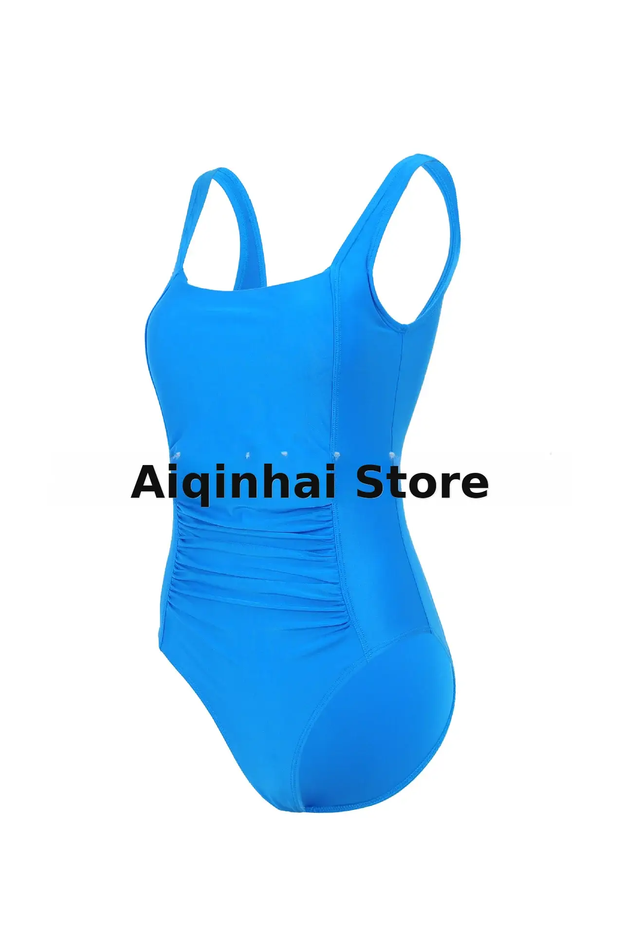 Plus Size Black One-Piece Swimsuit Fat Ready Stock Wholesale — feature 14