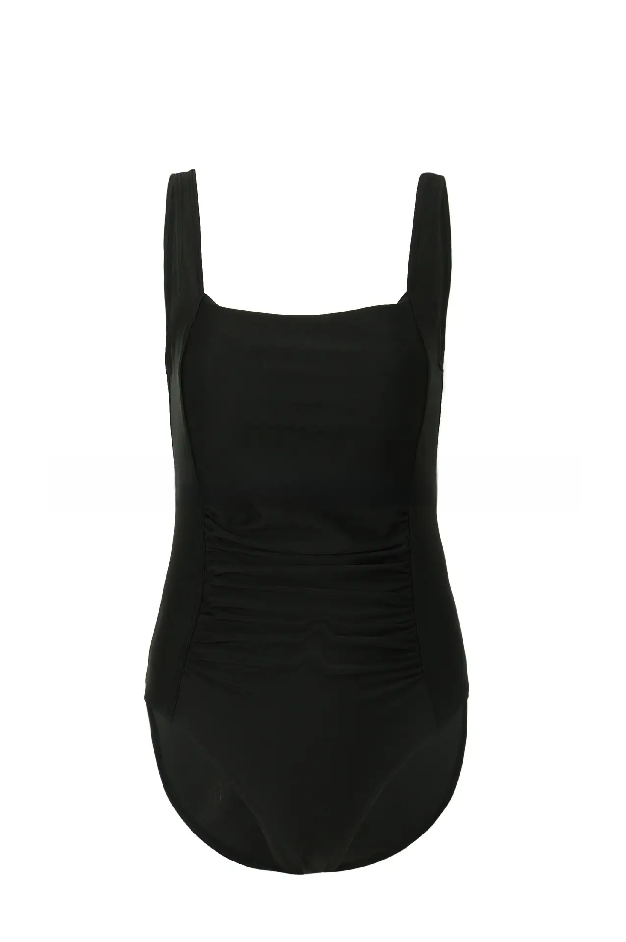 Plus Size Black One-Piece Swimsuit Fat Ready Stock Wholesale - Image 5