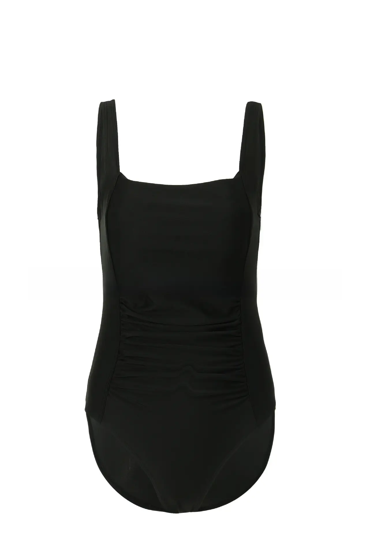 Plus Size Black One-Piece Swimsuit Fat Ready Stock Wholesale - Image 6