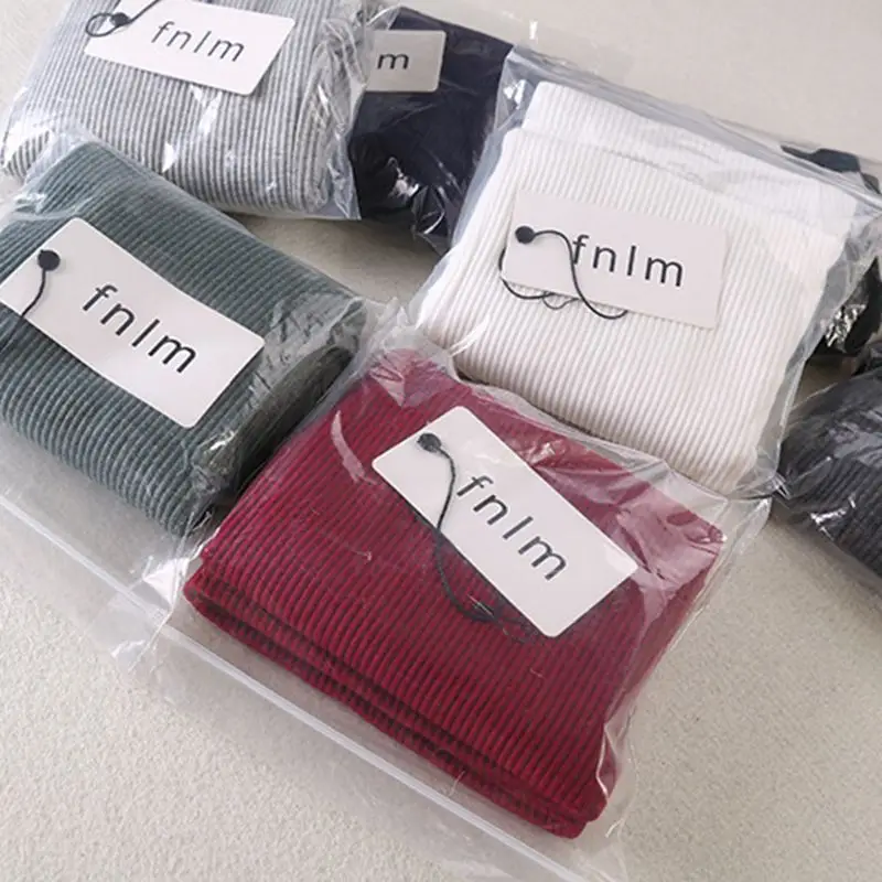 Grey Slimming Cotton Leggings Women - Image 9