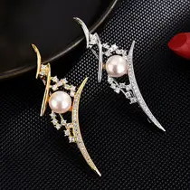 Korean Tulip Micro-Inlay Copper Brooch for Women — feature 22