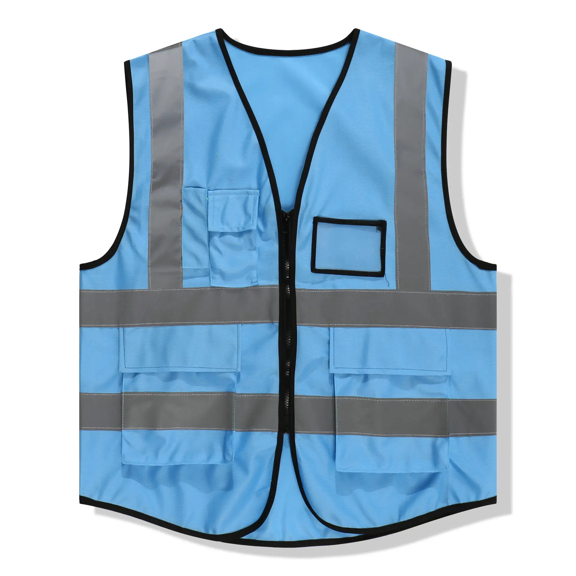 Factory Made Reflective Vest with Logo for Workwear - Image 11