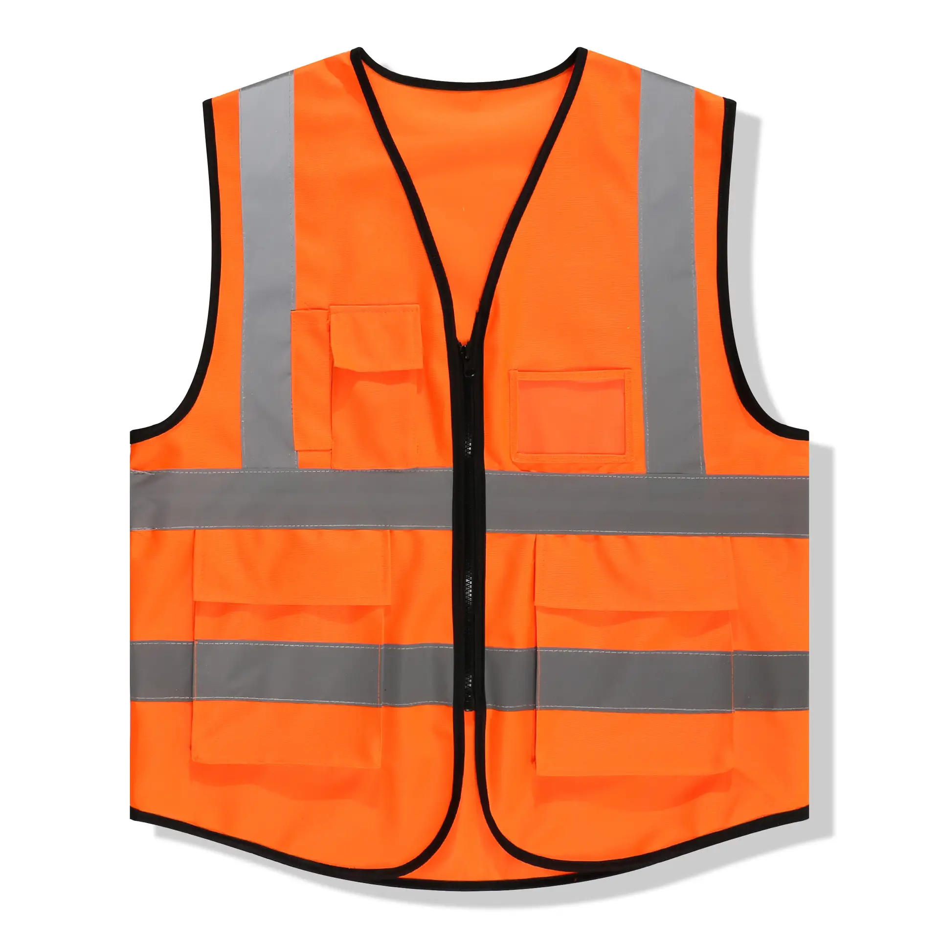 Factory Made Reflective Vest with Logo for Workwear - Image 8